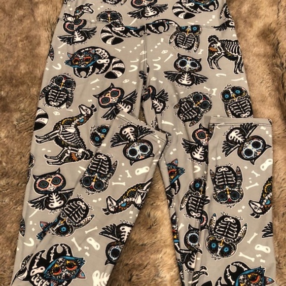 Animal Skull Leggings Buttery Soft NWT - Picture 5 of 5